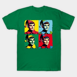 Elf In Pop Art Style - Christmas Elf T-Shirt